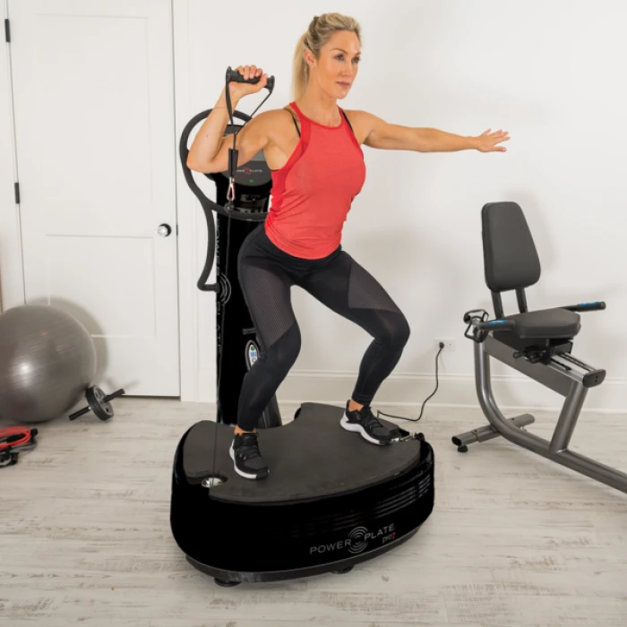Вибрационная платформа Power Plate Pro7, черно-серый