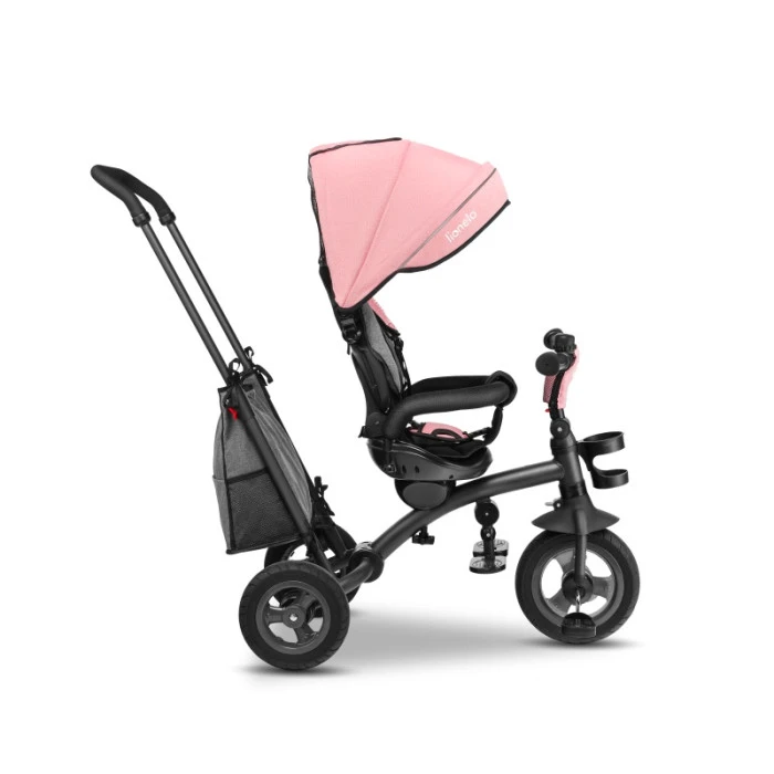 Детский велосипед Lionelo TRIS CANDY ROSE/GREY