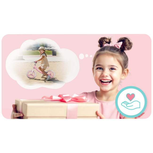 Биговел Ricokids Fun Adventure 12" розовый