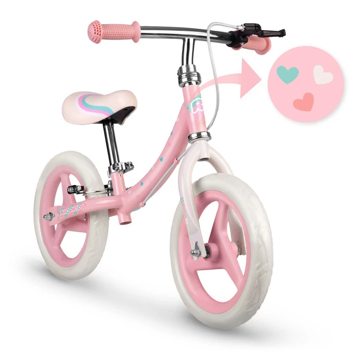 Біговел Ricokids Fun Adventure 12" рожевий