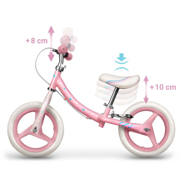 Биговел Ricokids Fun Adventure 12" розовый