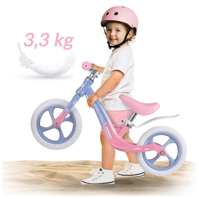 Биговел Ricokids FUNNU сиренево-розовый
