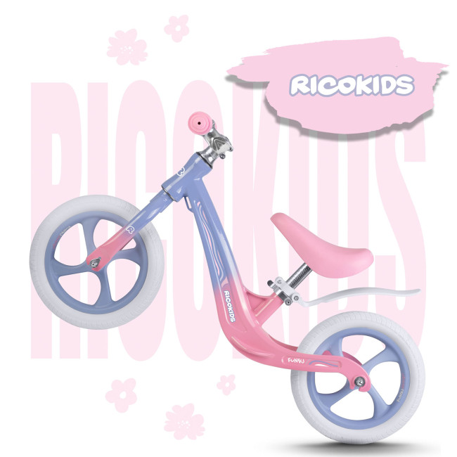 Биговел Ricokids FUNNU сиренево-розовый