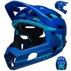 Шолом BELL SUPER AIR R MIPS SPHERICAL full face M(55-59cm) синій