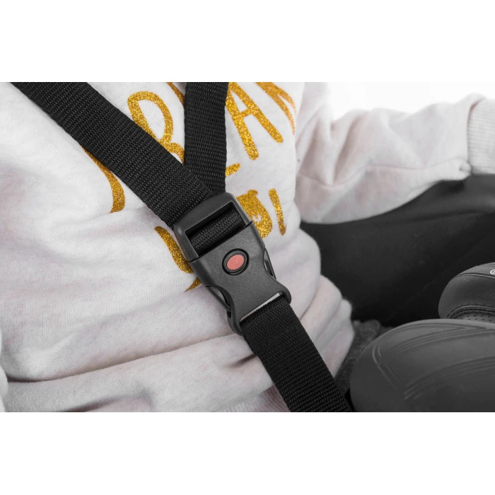 Дитяче велокрісло ELIBAS - 26"-28" - темно-сіре