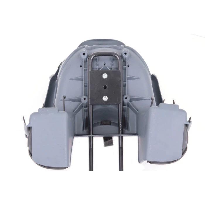 Дитяче велокрісло ELIBAS - 26"-28" - темно-сіре