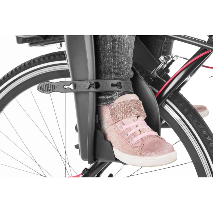 Дитяче велокрісло ELIBAS - 26"-28" - темно-сіре