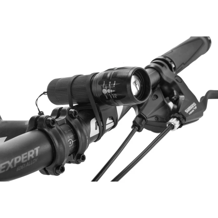 Универсальный силиконовый держатель для фонаря AERO черный