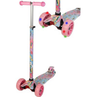 Самокат Enero Maxi Розовый (1024608)
