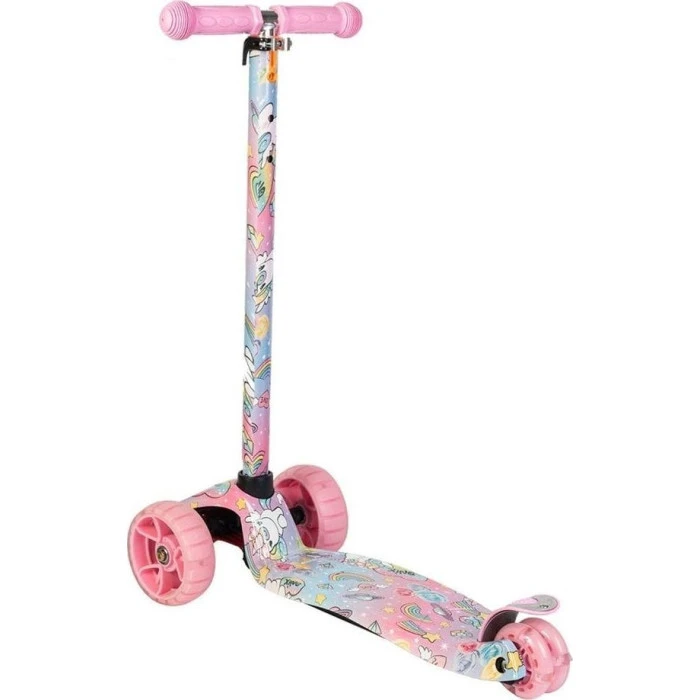 Самокат Enero Maxi Розовый (1024608)