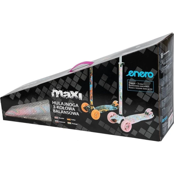 Самокат Enero Maxi Розовый (1024608)