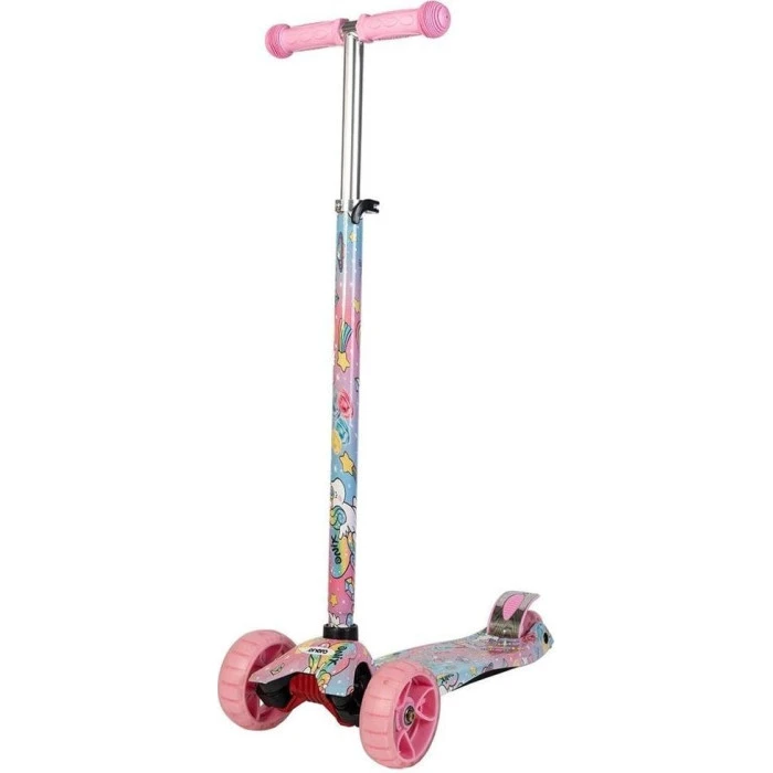 Самокат Enero Maxi Розовый (1024608)