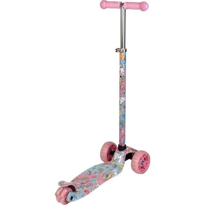 Самокат Enero Maxi Розовый (1024608)