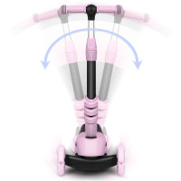 Самокат детский трехколесный Ricokids Cubi розовый