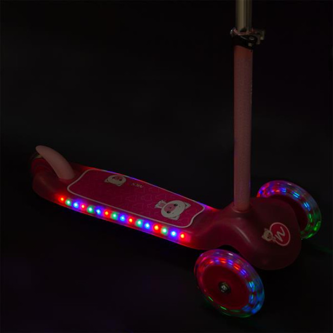 Самокат NILS FUN HLB001 (розовый)