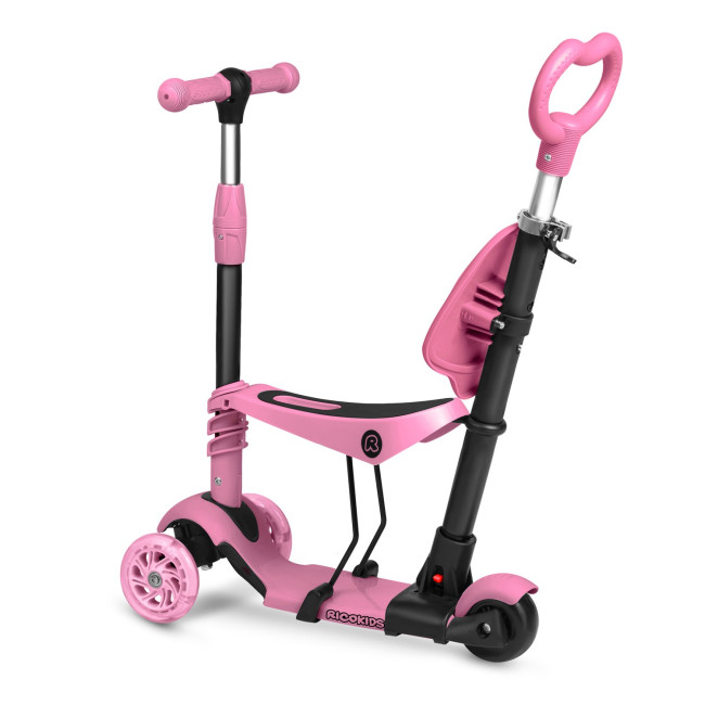 Самокат детский трехколесный Ricokids Todi розовый