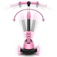 Самокат детский трехколесный Ricokids Todi розовый