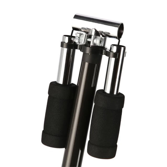 Самокат складной Nils Extreme HM603, черно-розовый