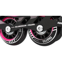 Набор роликовых коньков 4 в 1 Размер 29-33 Розовый