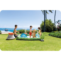 Надувний ігровий майданчик Juarj Park Intex 56132 201х201х36 см