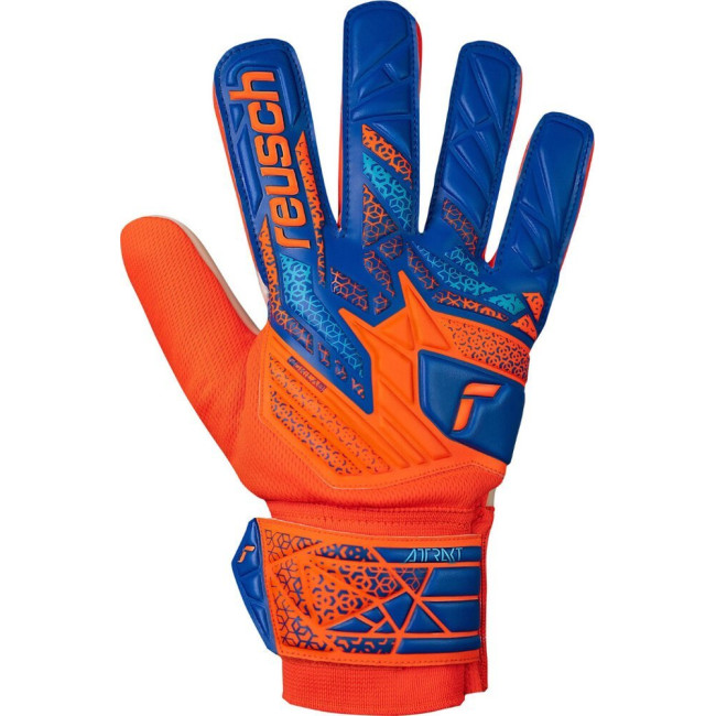 Перчатки вратарские Reusch Attrakt Starter Solid Junior 5572514 2290 г.5, оранжево-синие