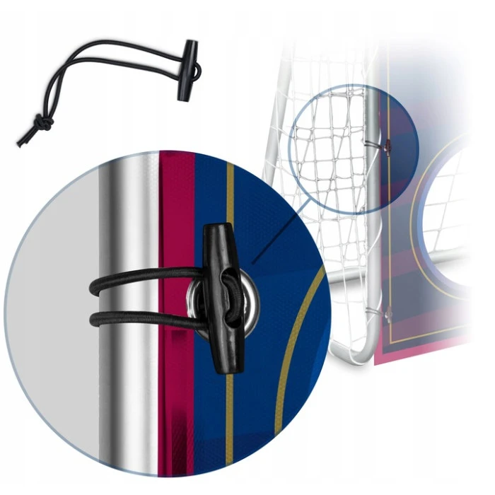 Мішень для футбольних воріт Neo-Sport NS-1474 180 х 120 см, синя