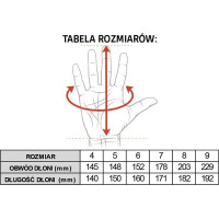 Перчатки вратарские Firenza Sepp р.6, сине-желтые