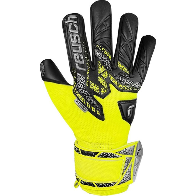 Перчатки вратарские Reusch Attrakt Gold X NC 5570955 2025 г.8,5, желто-черные