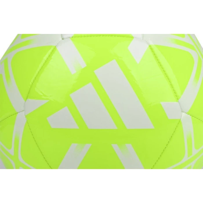 М'яч футбольний Adidas Starlancer Club IT6383 розмір 5, жовто-білий