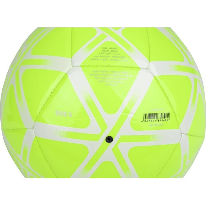 М'яч футбольний Adidas Starlancer Club IT6383 розмір 5, жовто-білий
