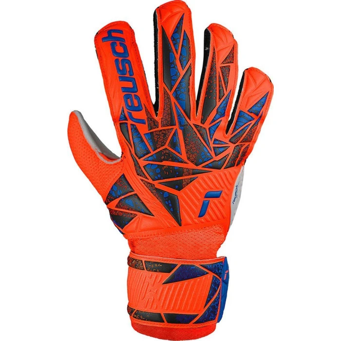 Рукавички воротарські Reusch Attrakt Solid Junior pomarańczowe 5472515 2210 р.7, помаранчеві