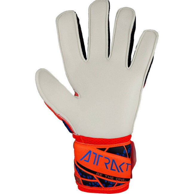 Перчатки вратарские Reusch Attrakt Solid Junior pomarańczowe 5472515 2210 г.7, оранжевые