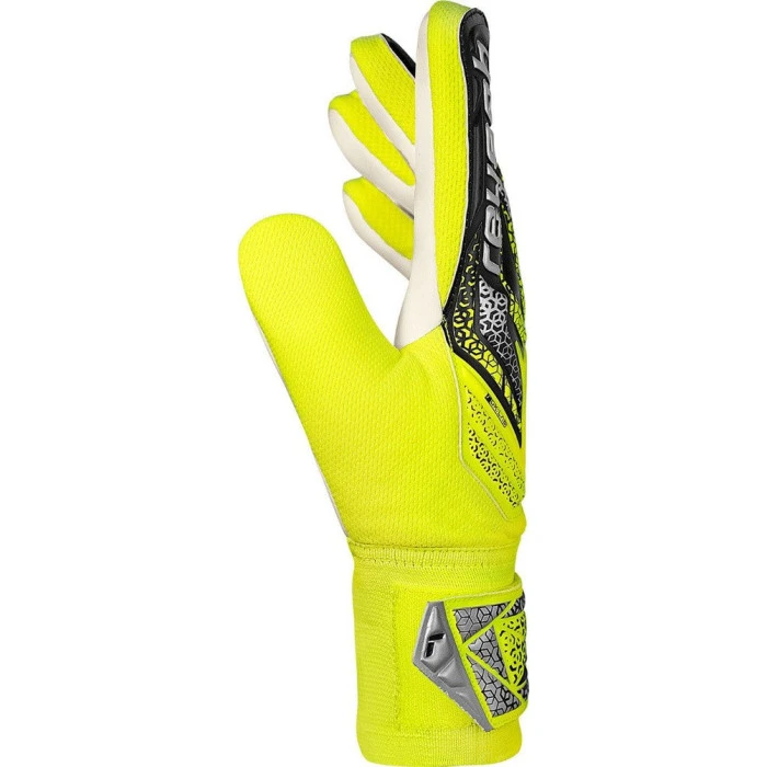 Перчатки вратарские Reusch Attrakt Starter Solid 5570514 2014 г.10, желто-черные