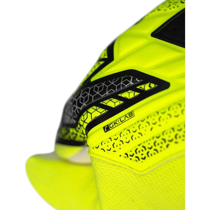 Перчатки вратарские Reusch Attrakt Starter Solid 5570514 2014 г.10, желто-черные