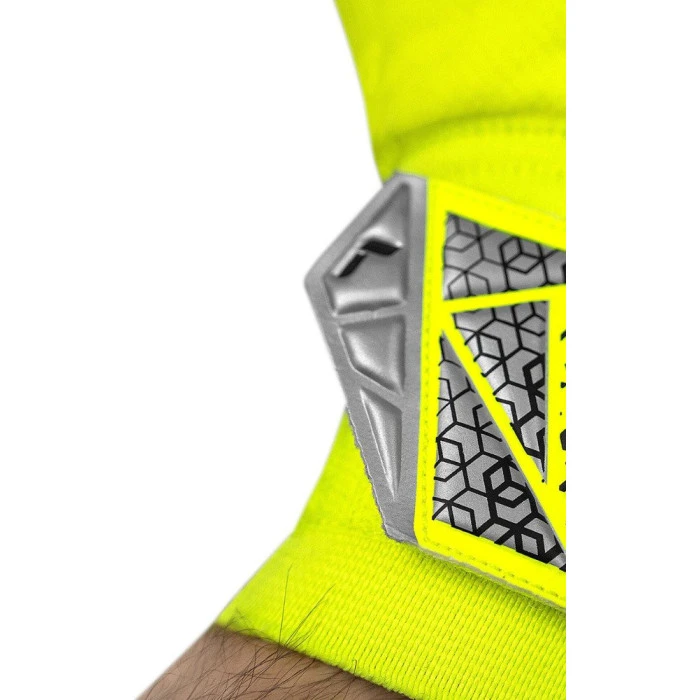 Перчатки вратарские Reusch Attrakt Starter Solid 5570514 2014 г.10, желто-черные