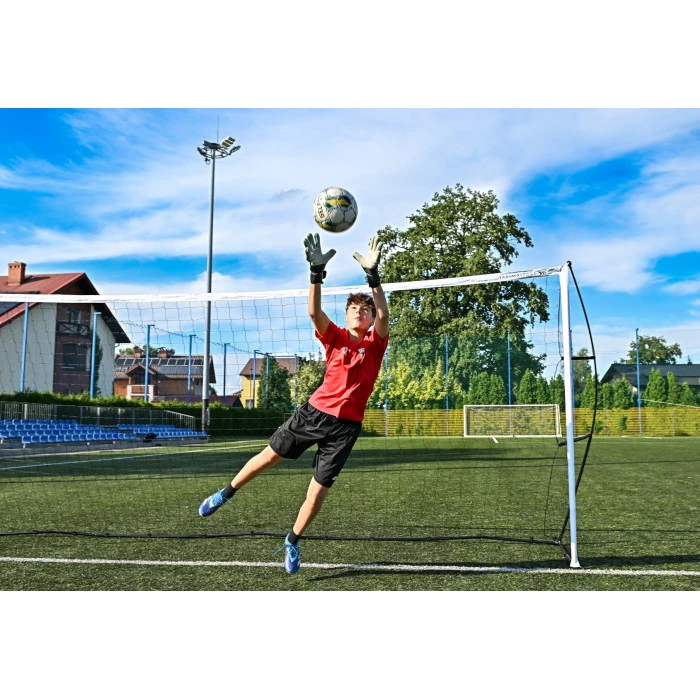 Ворота футбольные Yakimasport Flex 500 х 200 см, белые.