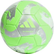 Мяч футбольный Adidas TIRO League HZ1296 размер 5, зелено-серый