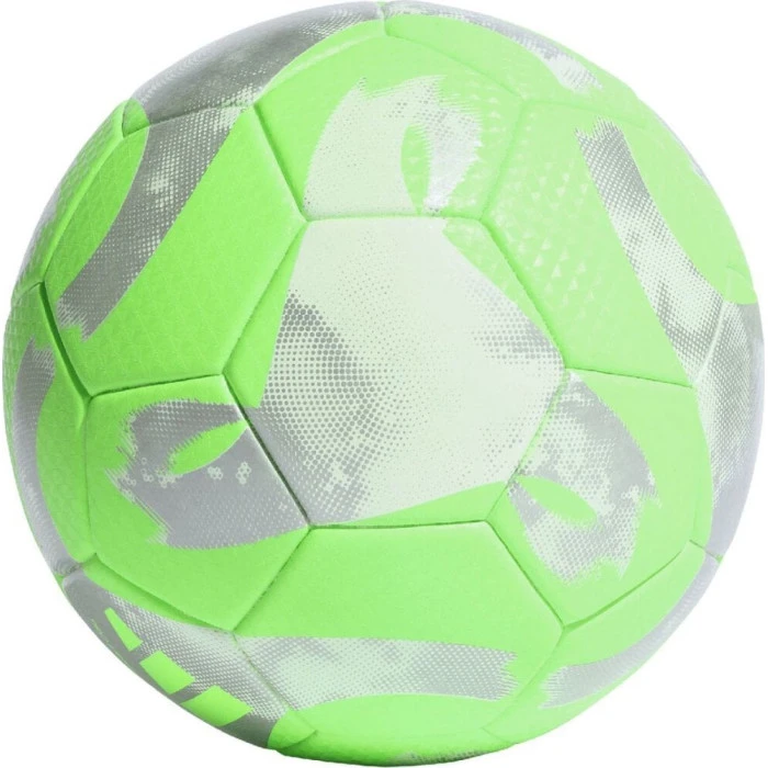 Мяч футбольный Adidas TIRO League HZ1296 размер 5, зелено-серый