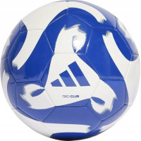 М'яч футбольний Adidas Tiro Club HZ4168 розмір 5, біло-синій