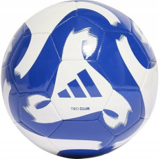 Футбольный мяч Adidas Tiro Club HZ4168 размер 5, бело-синий