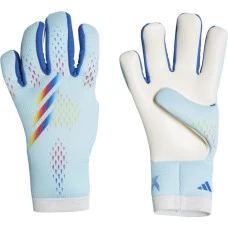 Рукавички воротарські Adidas HF9745 X GL TRN JUNIOR р. 4, блакитно-білий