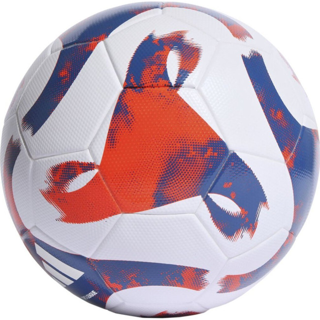 Мяч футбольный Adidas Tiro League TSBE HT2422 размер 4, бело-синий