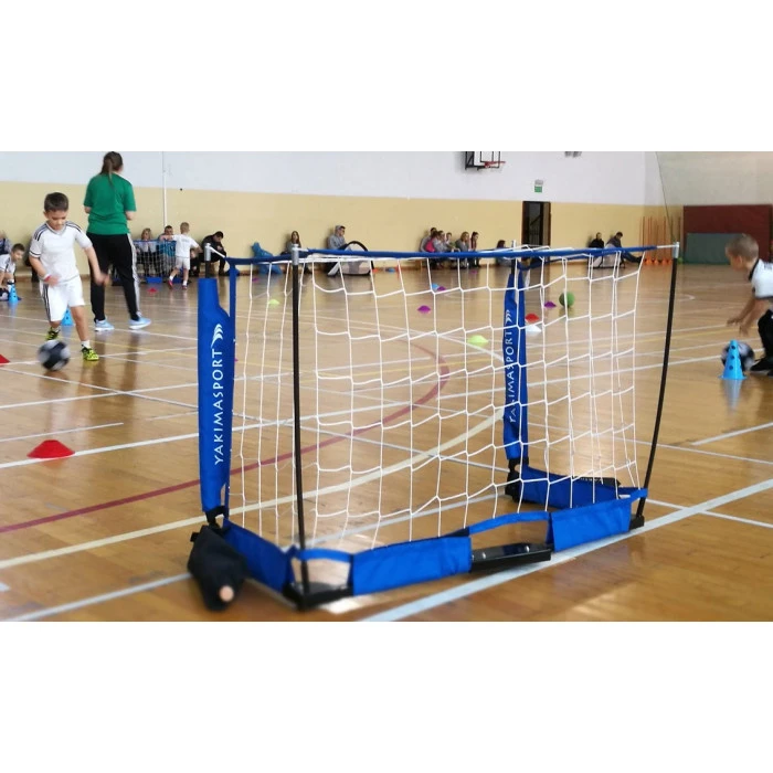 Ворота футбольные YakimaSport MINI UNI 120 х 80 см, сине-белые