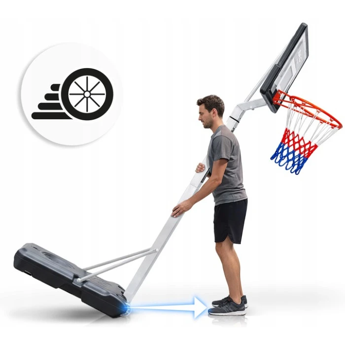 Стойка для баскетбола Neo-Sport NS-281 150-260 см, черная