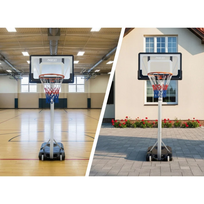 Стойка для баскетбола Neo-Sport NS-281 150-260 см, черная