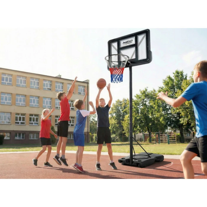 Стойка для баскетбола Neo-Sport NS-282 135-300 см, черная