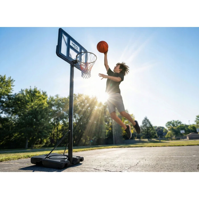 Стойка для баскетбола Neo-Sport NS-282 135-300 см, черная