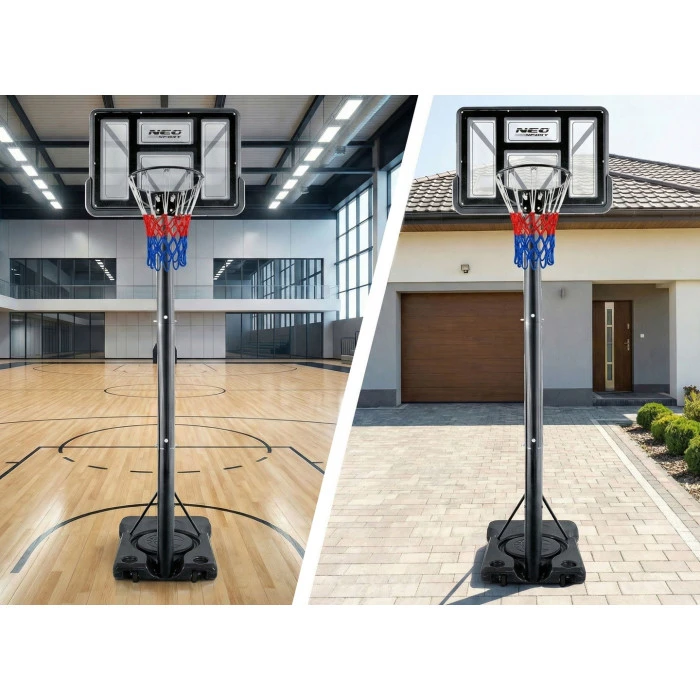 Стойка для баскетбола Neo-Sport NS-282 135-300 см, черная