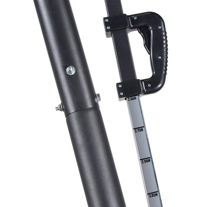 Устойчивая баскетбольная NILS ZDK520 305 см, черная