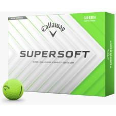 Мячи для гольфа Callaway Supersoft 12 шт, зеленый